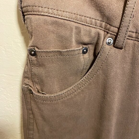 Goode Rider Vogue Jean Breeches | Size 30R | Brown Full Seat Silicone Grip - Picture 9 of 12